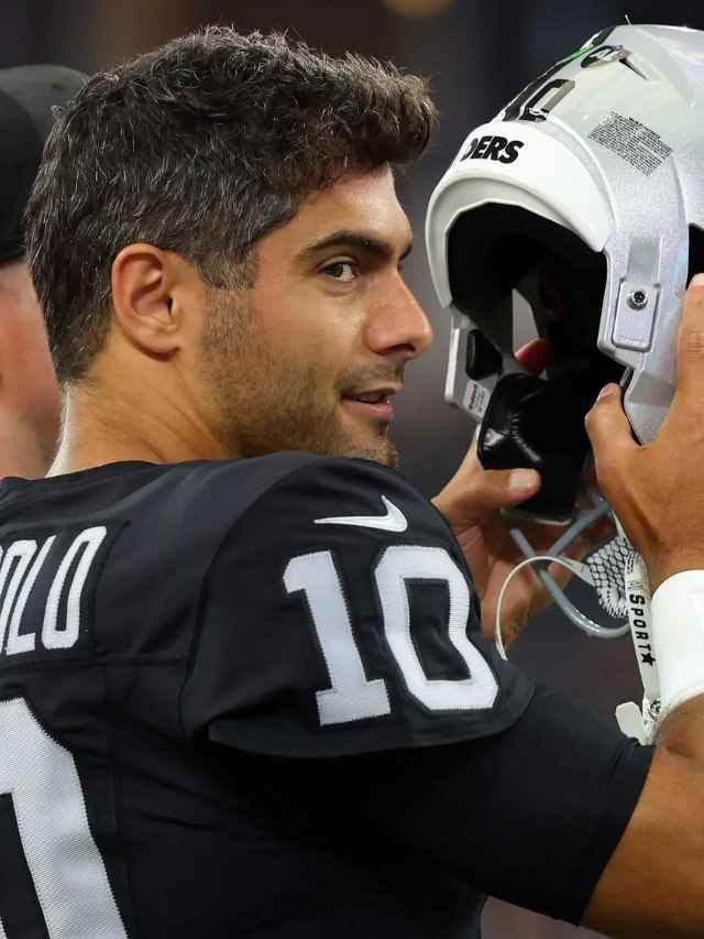 Las Vegas Raiders’ Jimmy Garoppolo Gets 2-Game Ban for NFL’s Drugs Policy Violation