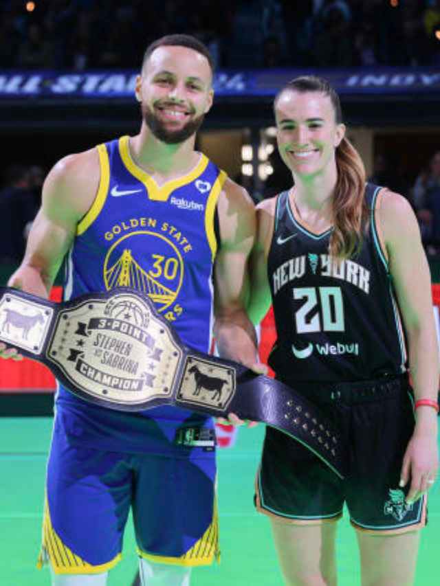 Steph vs Sabrina Curry Wins the First Head-to-Head 3-Point Challenge