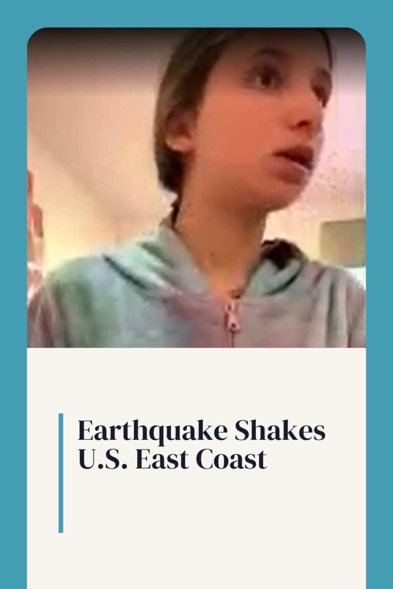 Earthquake Shakes U.S. East Coast