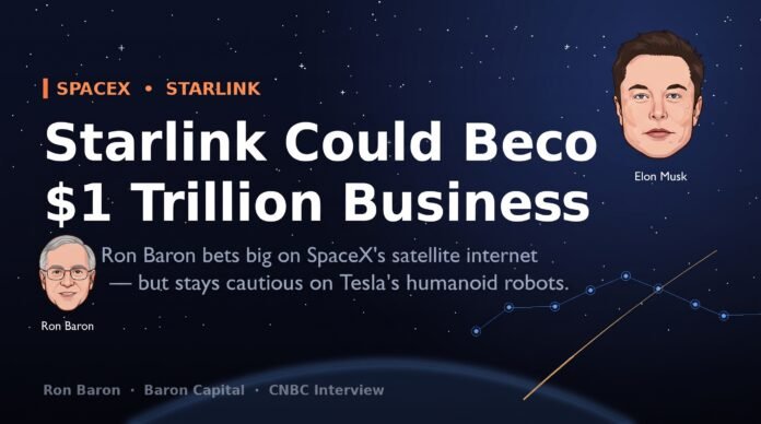 starlink ron baron elon musk